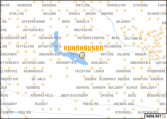 map of Kühnhausen