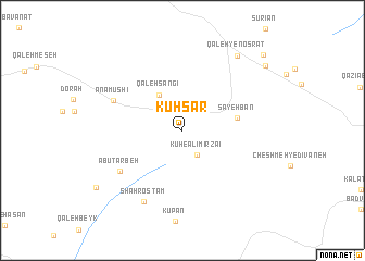 map of Kūh Sar