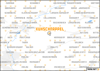 map of Kuhschnappel