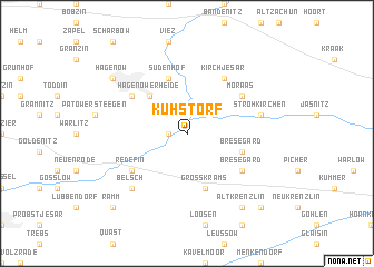 map of Kuhstorf