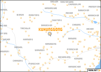 map of Kuhŭng-dong