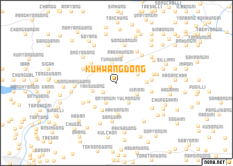 map of Kuhwang-dong