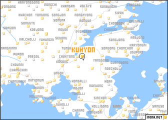 map of Kuhyŏn