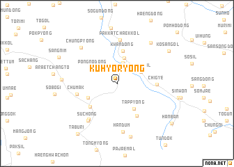 map of Kuhyoryŏng