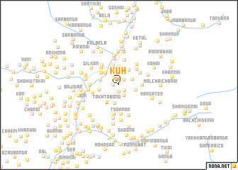 map of Kūh