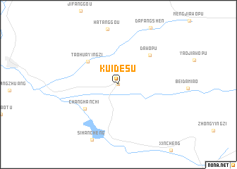 map of Kuidesu