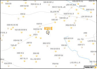 map of Kuie