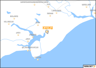 map of Kuihu