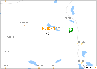 map of Kuikka
