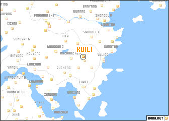 map of Kuili
