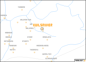 map of Kuilsrivier