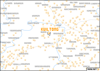 map of Kuil-tong