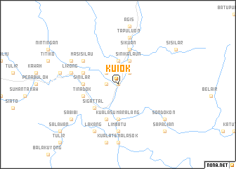 map of Kuiok