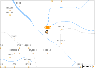 map of Kuio