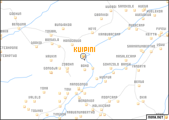 map of Kuipini
