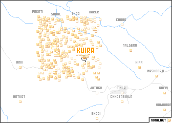 map of Kuira