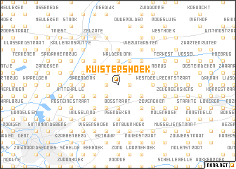 map of Kuistershoek