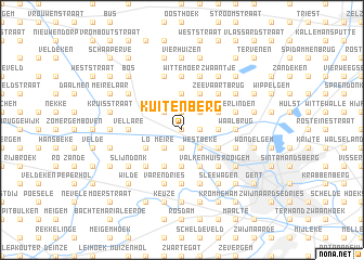 map of Kuitenberg