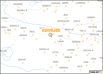 map of Kuivajõe