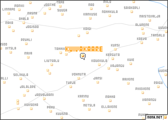 map of Kuivakaare