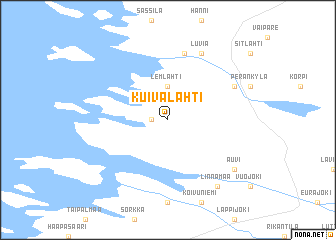 map of Kuivalahti