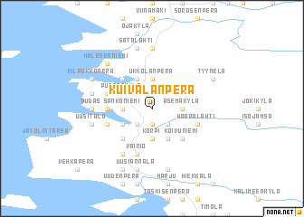 map of Kuivalanperä