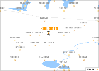 map of Kuivanto