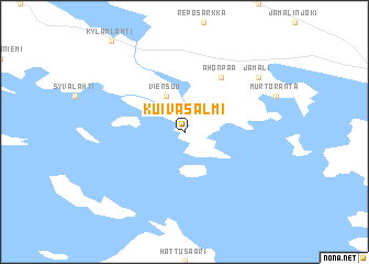 map of Kuivasalmi