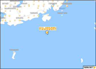 map of Kujado-ri