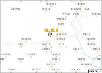 map of Kujala