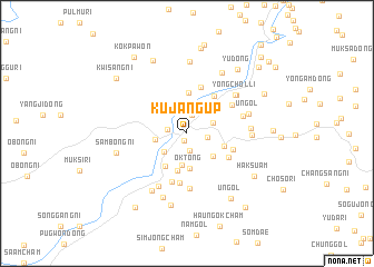 map of Kujang-ŭp