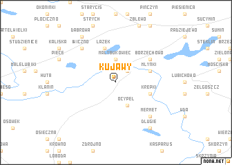 map of Kujawy