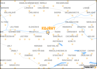 map of Kujawy