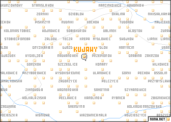 map of Kujawy