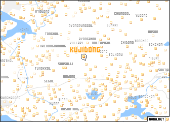 map of Kuji-dong