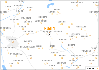 map of Kujin