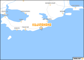 map of Kujirahama
