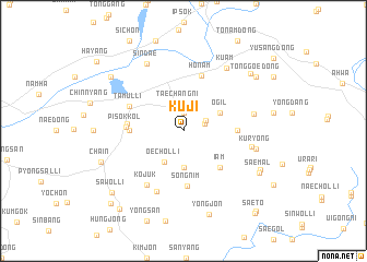 map of Kuji