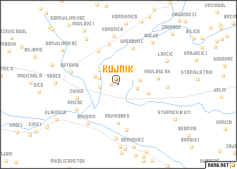 map of Kujnik