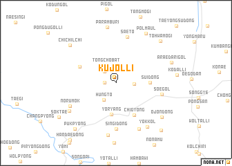 map of Kujŏl-li
