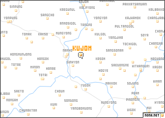 map of Kujŏm