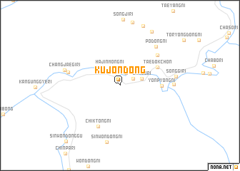 map of Kujŏn-dong