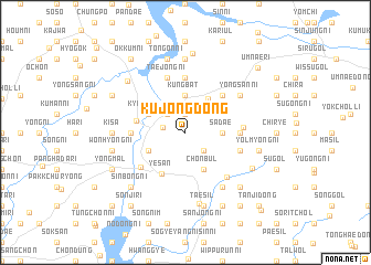 map of Kujŏng-dong