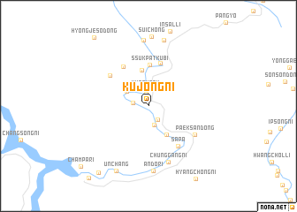 map of Kujŏng-ni