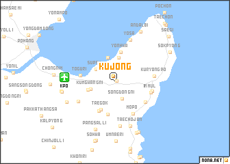 map of Kujŏng