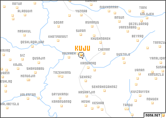 map of Kūjū