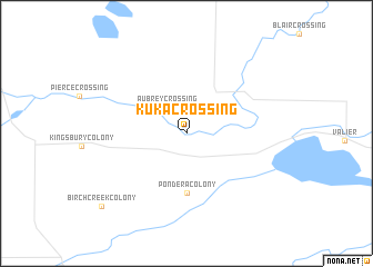 map of Kuka Crossing