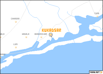 map of Kukadsar