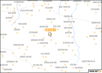 map of Kūkai