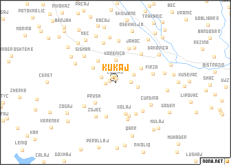 map of Kukaj